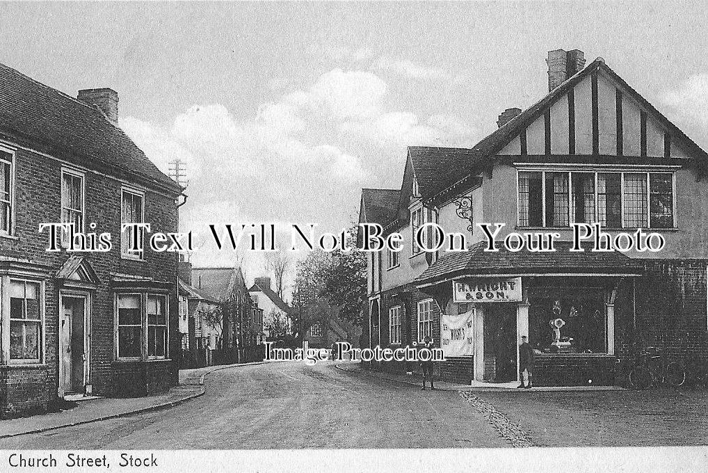 ES 388 - Church Street, Stock, Essex c1910