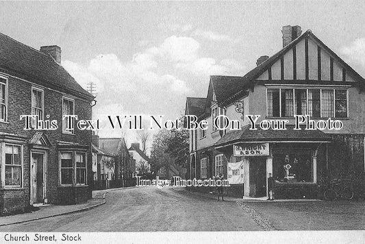 ES 388 - Church Street, Stock, Essex c1910