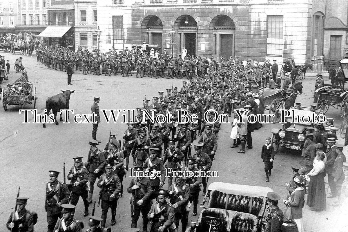 ES 3896 - Military Soldiers, Chelmsford, Essex 1914 WW1