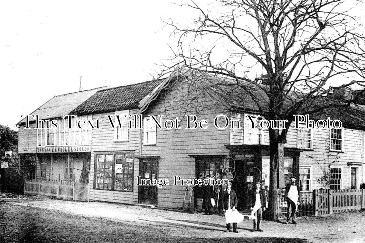 ES 3899 - Wadley Stores, Bentley Green, Colchester, Essex c1913