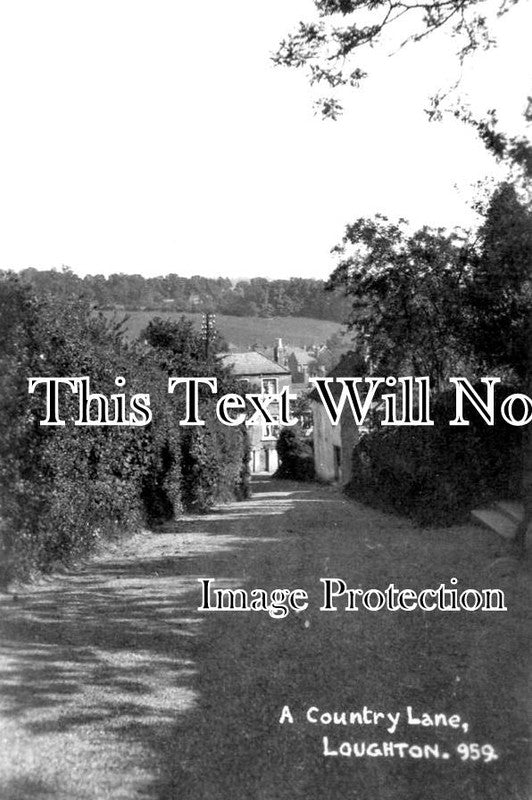ES 3911 - A Country Lane, Loughton, Essex