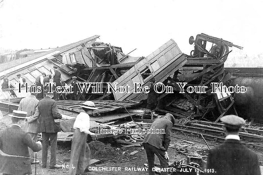 ES 3920 - Colchester Railway Disaster Accident, Essex 1913