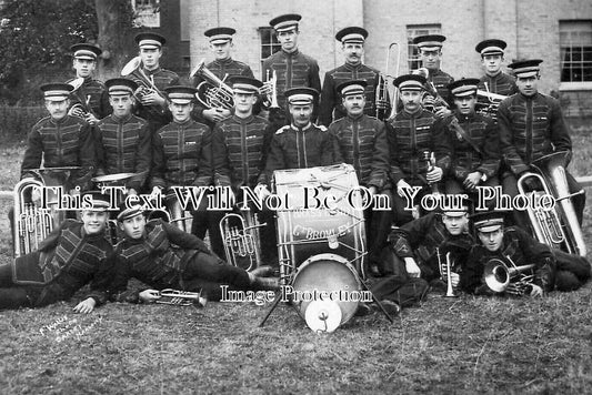 ES 3943 - Burnt Hill Brass Band Salvation Army, Great Bromley, Essex c1910