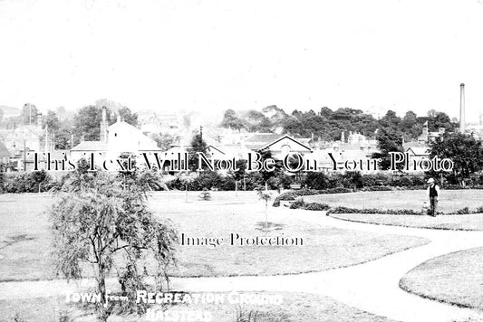 ES 4030 - Halstead Town From Recreation Ground, Essex c1906