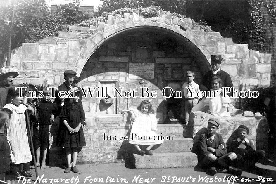 ES 4033 - The Nazareth Fountain, St Pauls, Westcliff On Sea, Essex c1910
