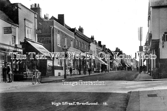 ES 4051 - High Street, Brentwood, Essex c1916