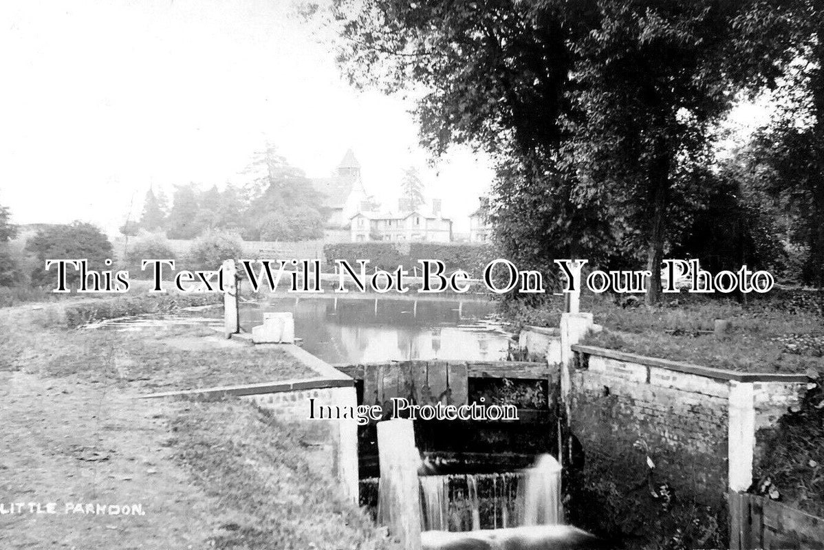 ES 4067 - Little Parndon Canal Lock, Essex c1907