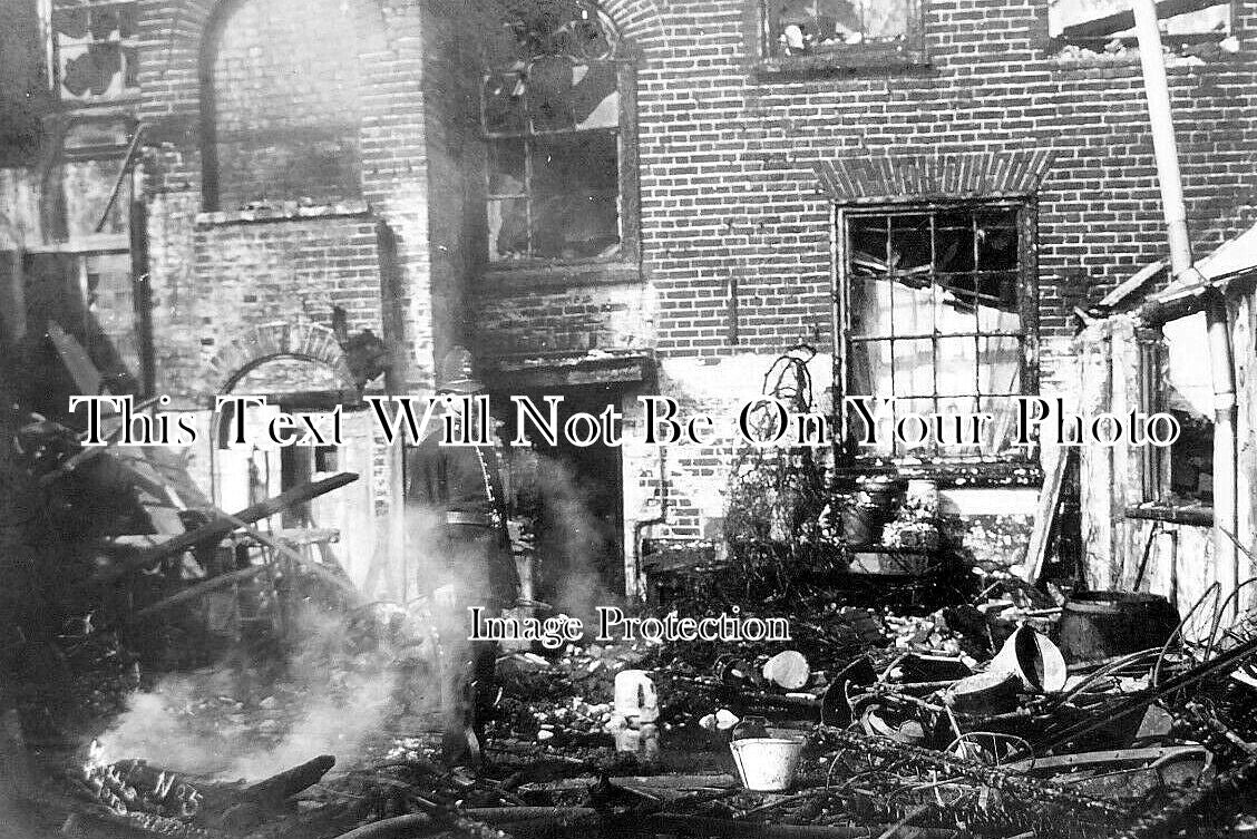 ES 4082 - Fire At Kings Quay Street, Harwich, Essex