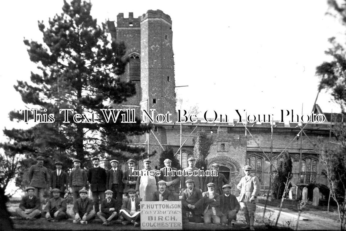 ES 4086 - F Hutton & Son Contractors, Colchester, Essex