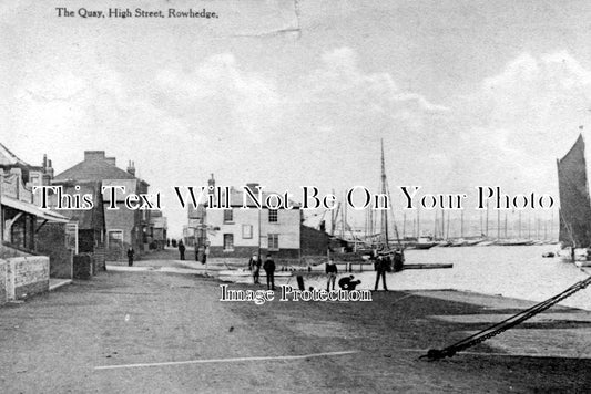 ES 411 - The Quay, High Street, Rowhedge, Essex c1907