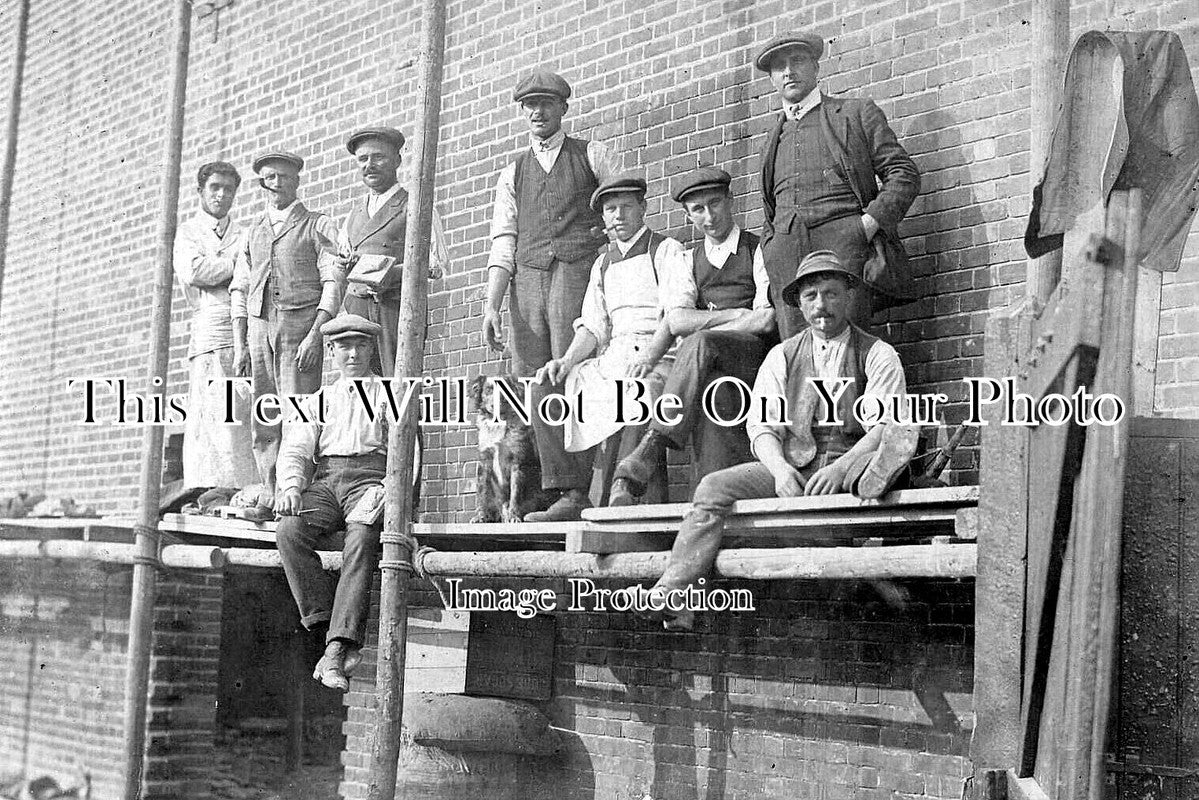 ES 4197 - Building Site, Maldon, Essex c1914