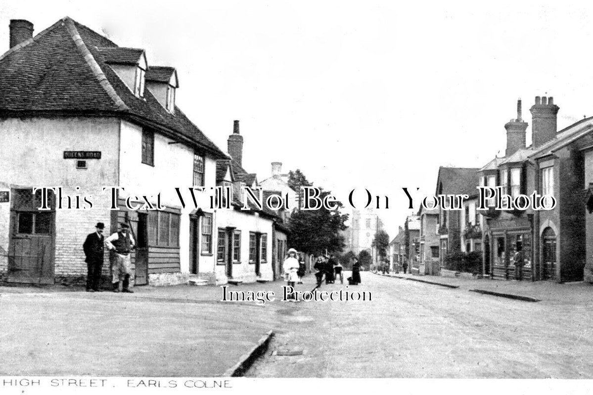 ES 4210 - High Street, Earls Colne, Essex c1918