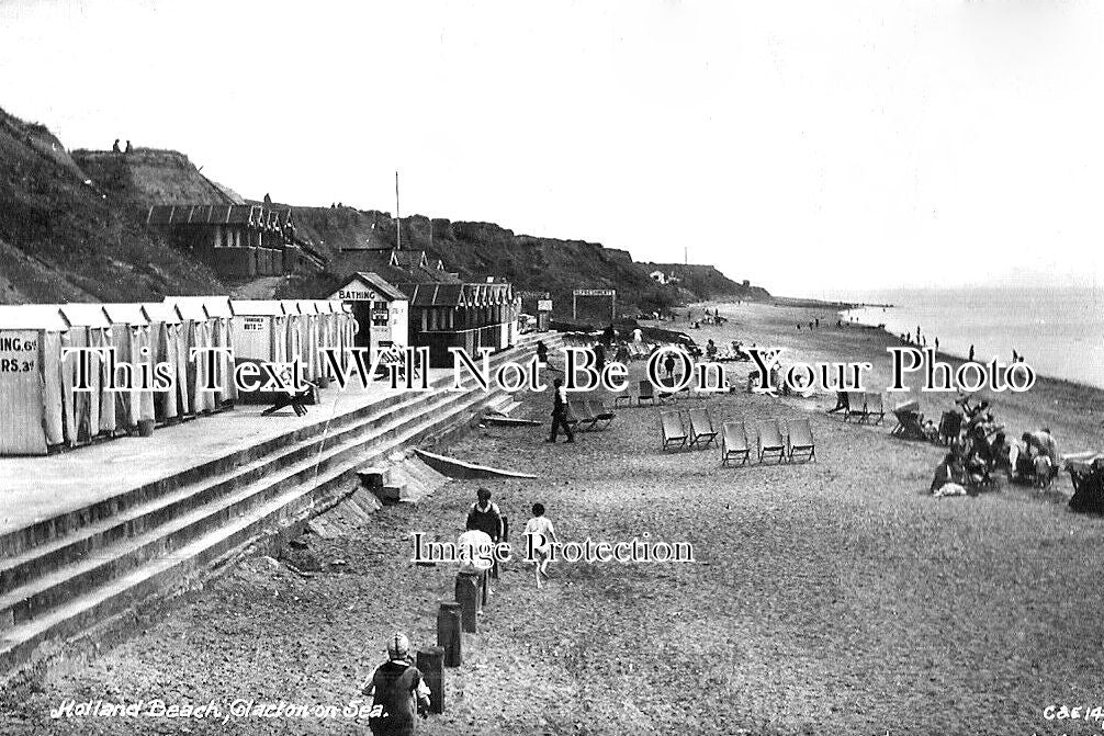 ES 4234 - Holland Beach, Clacton On Sea, Essex c1928