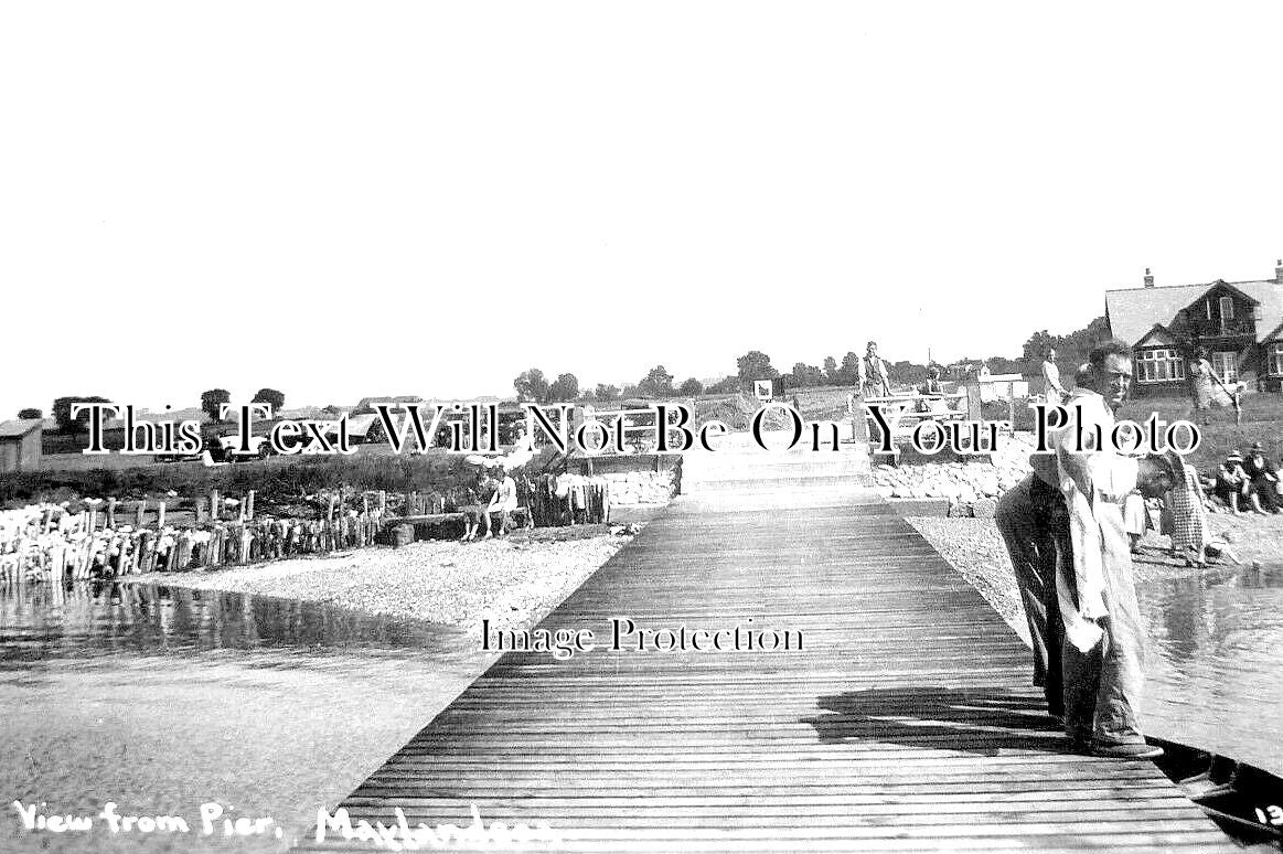 ES 4247 - View From Maylandsea Pier, Essex