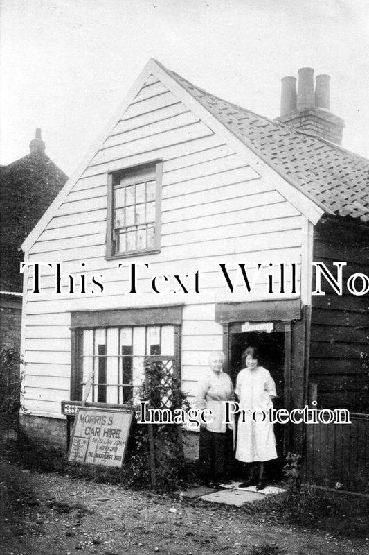ES 432 - Morris's Car Hire, Fullers Road, Woodford, London, Essex