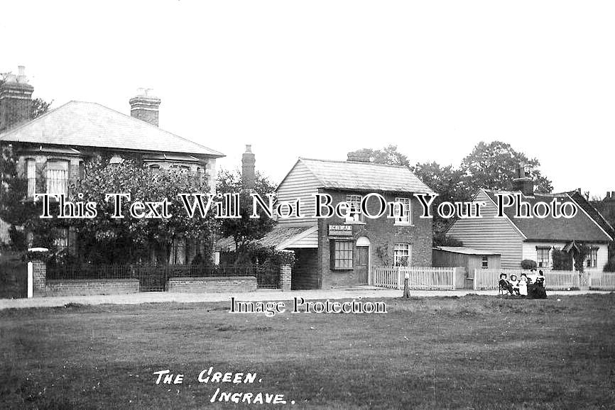 ES 4337 - The Green, Ingrave, Essex c1908