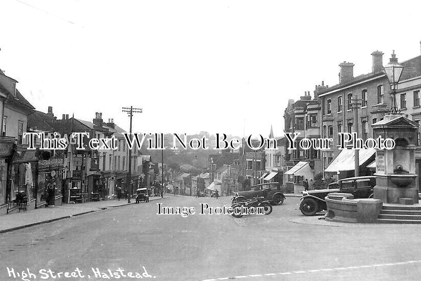 ES 4339 - High Street, Halstead, Essex c1947