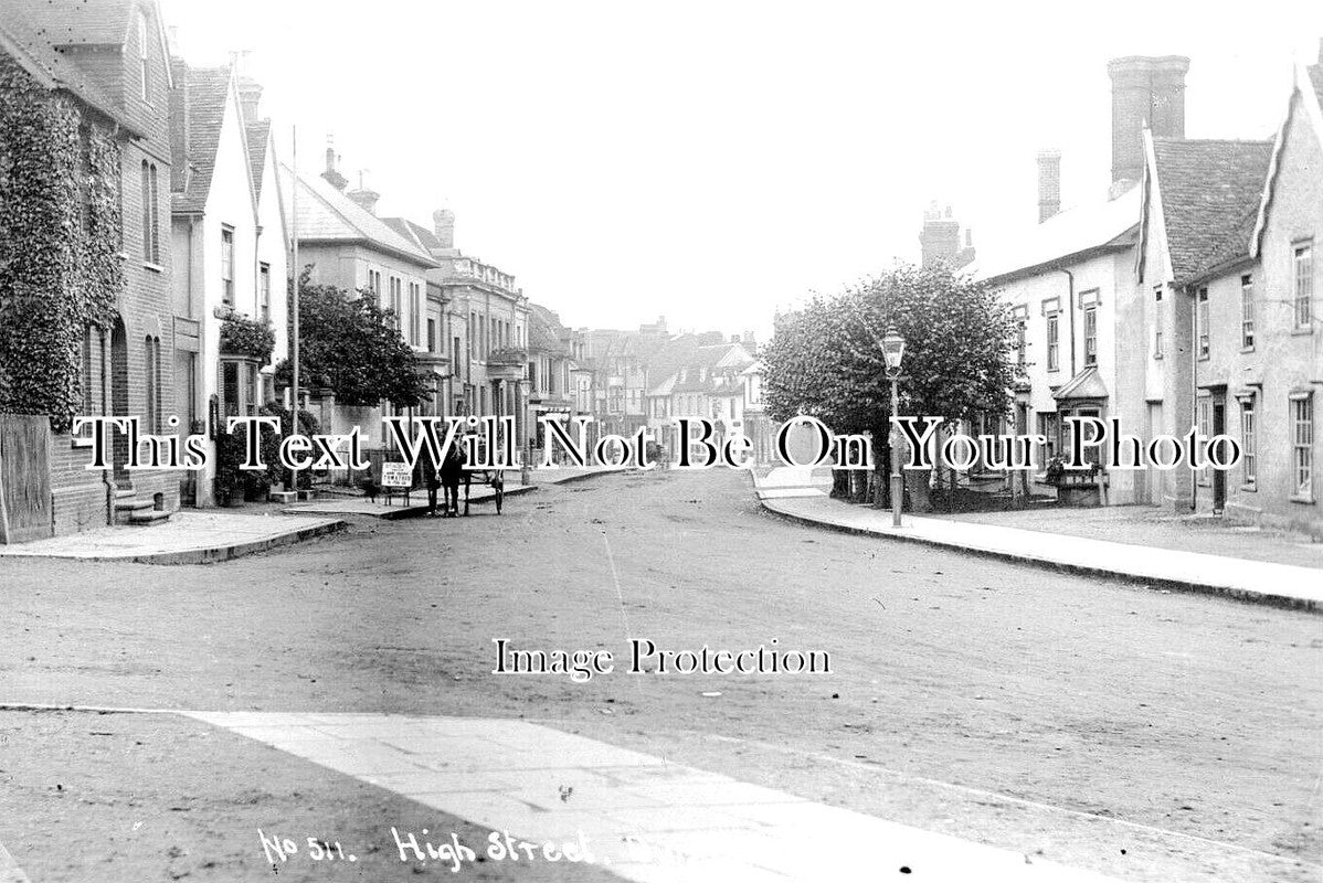 ES 4347 - High Street, Dunmow, Essex c1917