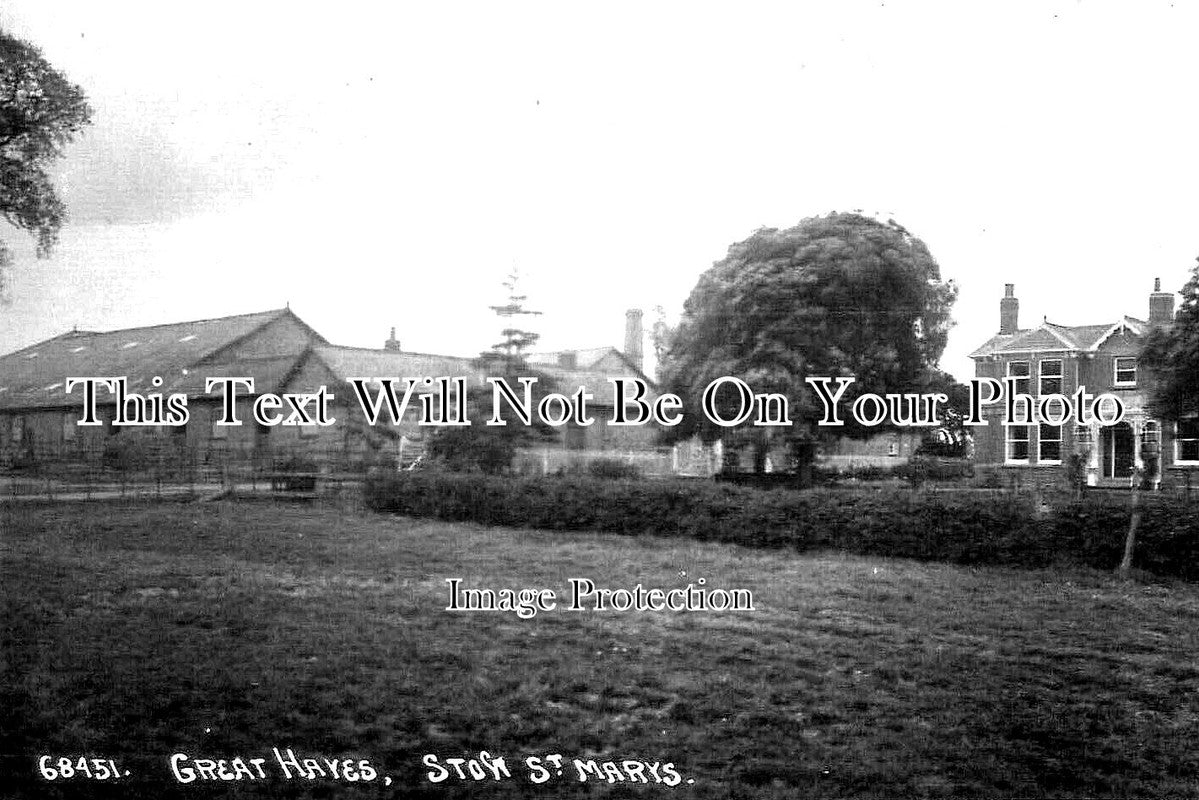 ES 4349 - Great Hays Farm & House, Stow St Marys, Essex c1912