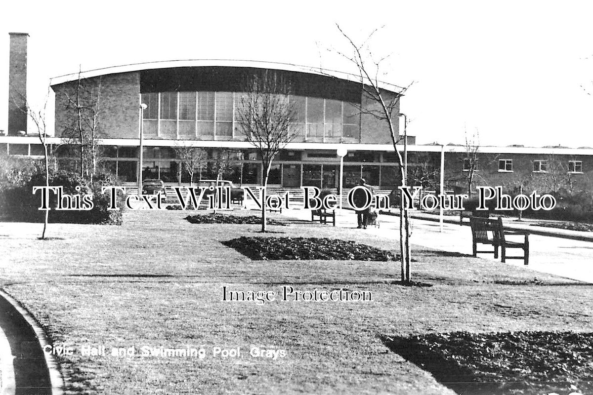 ES 4384 - Civic Hall & Swimming Pool, Grays, Essex