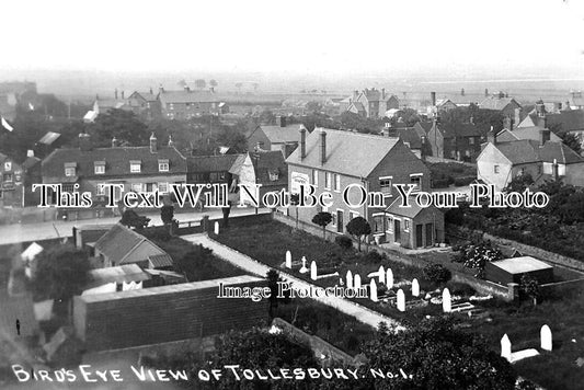 ES 4385 - Birds Eye View Of Tollesbury, Essex