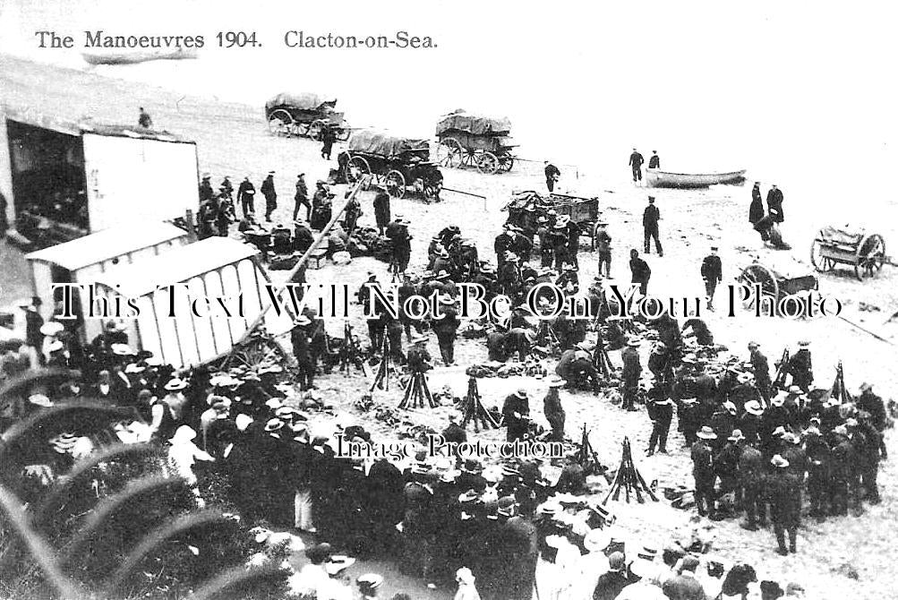 ES 4394 - The Manoeuvres, Clacton On Sea, Essex 1904