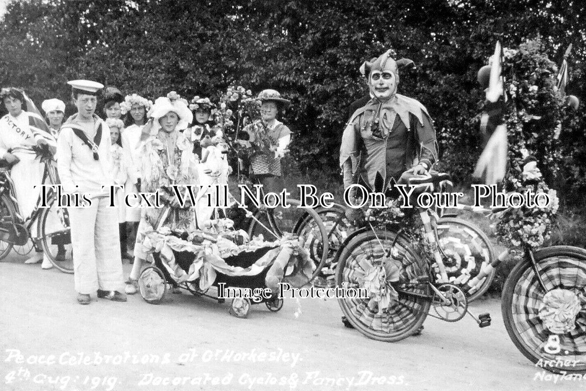 ES 4417 - Peace Celebrations At Great Horkesley, Essex 1919 WW1