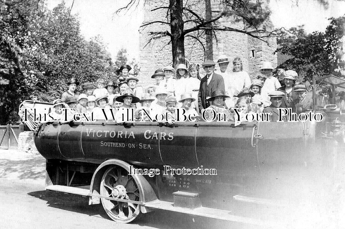 ES 4424 - Victoria Cars Charabanc, Southend, Essex c1920