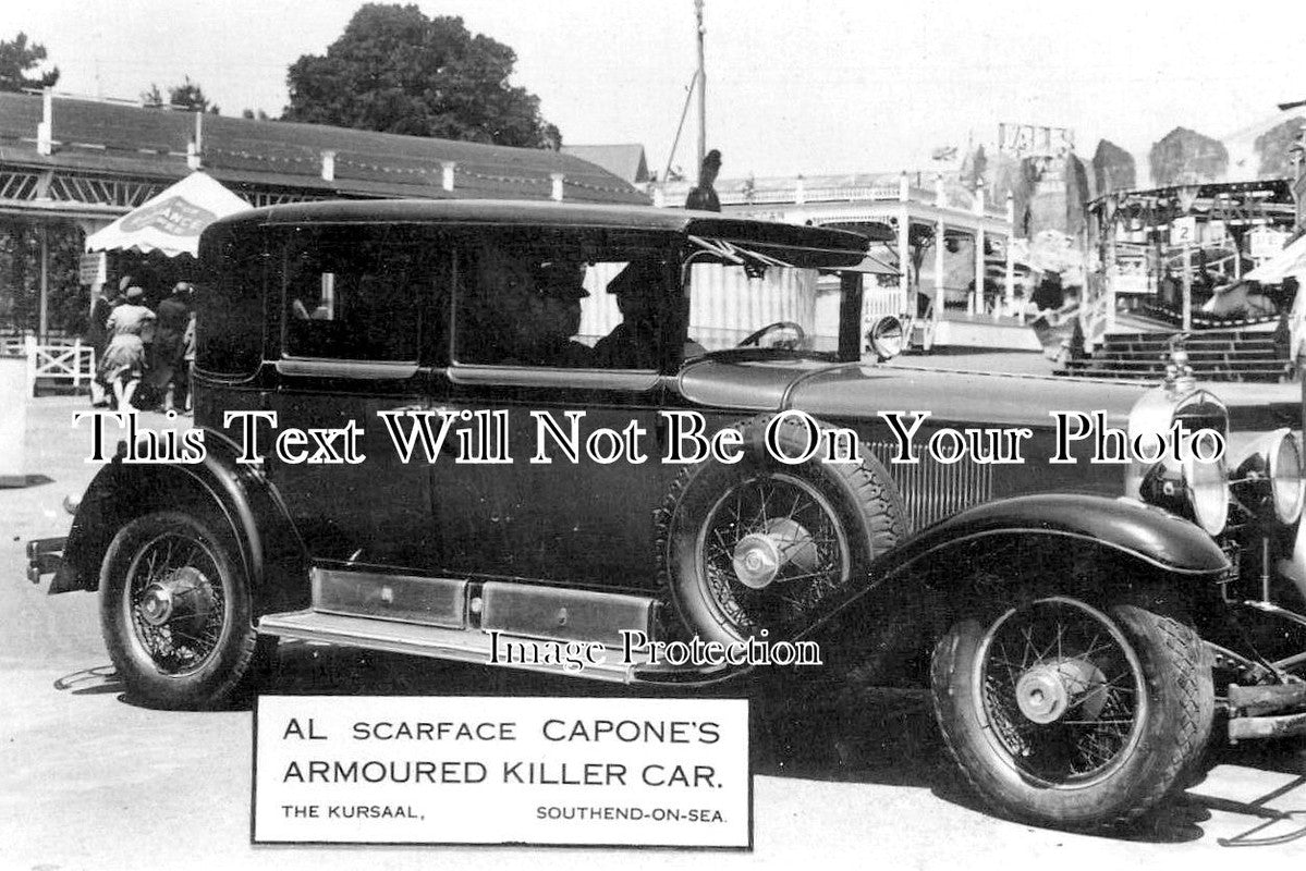 ES 4472 - Al Scarface Capones Car, The Kursaal, Southend On Sea, Essex