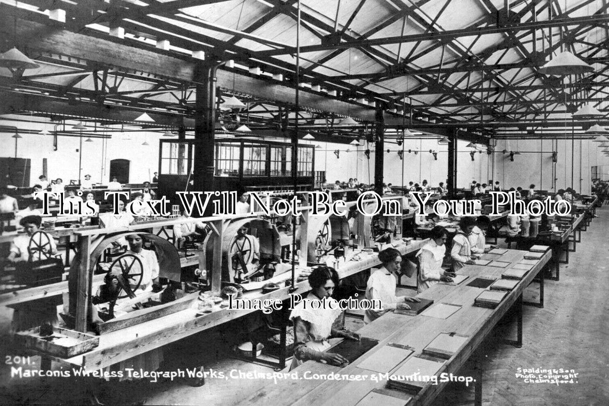 ES 4483 - Marconis Wireless Works, Chelmsford, Essex