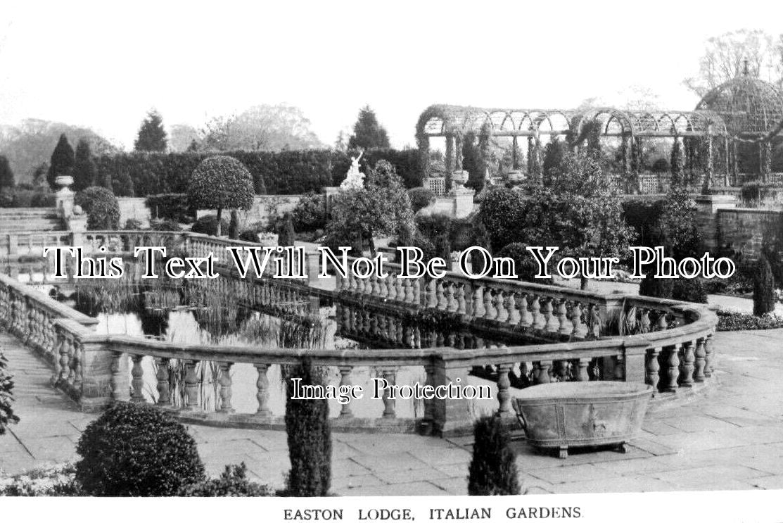 ES 4487 - Italian Gardens, Easton Lodge, Essex