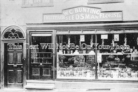 ES 4511 - WC Bunting Shopfront, Saffron Walden, Essex c1905