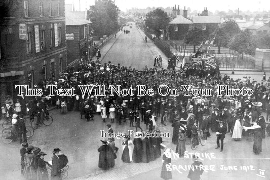 ES 4527 - On Strike, Braintree, Essex 1912