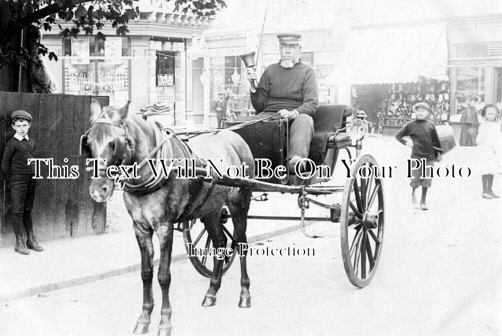 ES 4528 - Horse Drawn Cart, Walton On The Naze, Essex c1910