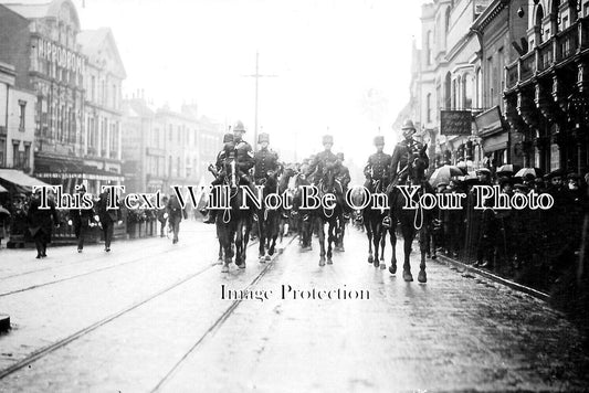 ES 4566 - Colchester High Street Mounted Police, Essex c1910