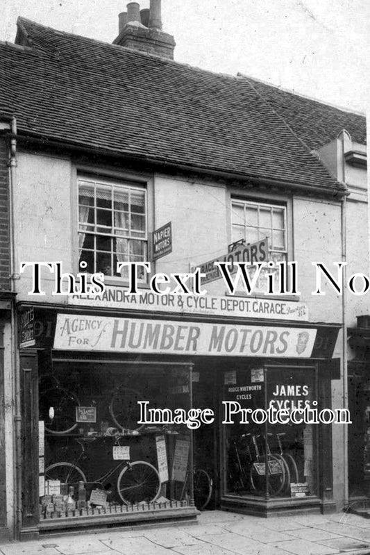 ES 458 - Humber Motors, 91 Crouch Street, Colchester, Essex