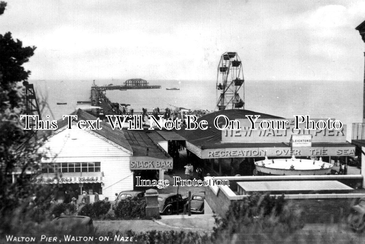 ES 4649 - Walton Pier, Walton On Naze, Essex c1949