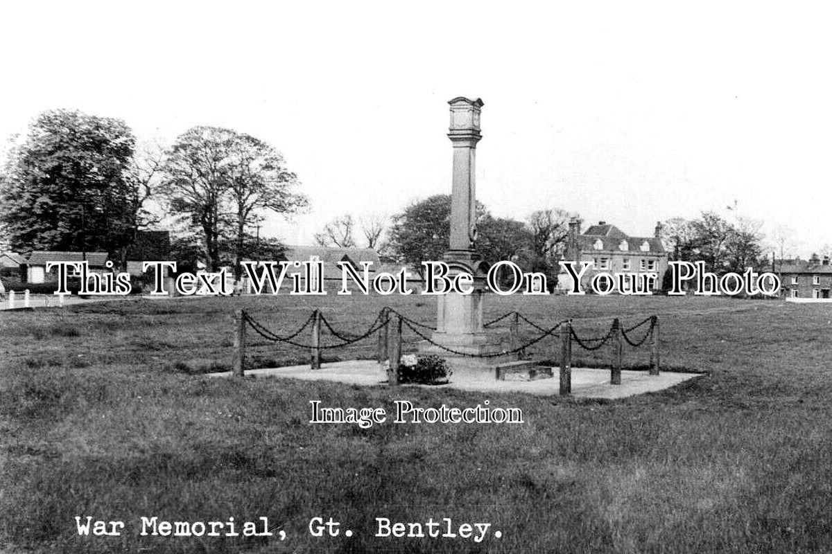 ES 4715 - Great Bentley War Memorial, Essex