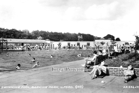 ES 4733 - Swimming Pool, Barking Park, Ilford, Essex