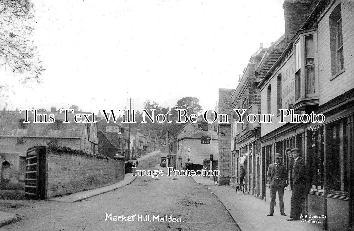 ES 4738 - Market Hill, Maldon, Essex c1911