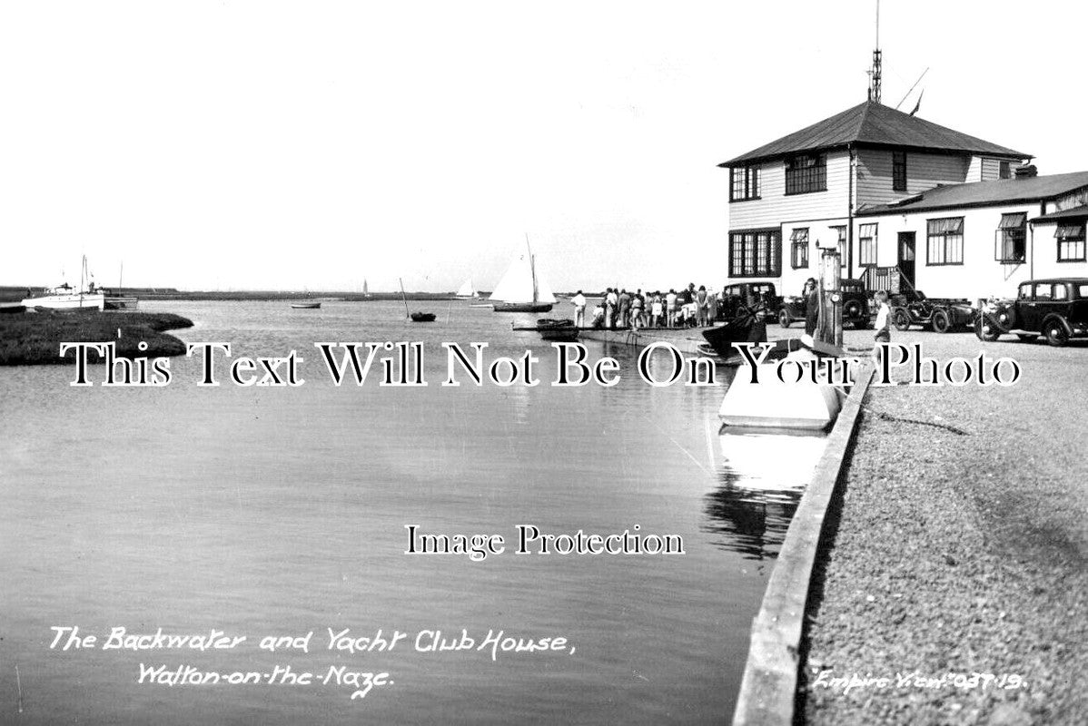 ES 4748 - The Backwater & Yacht Club House, Walton On The Naze, Essex