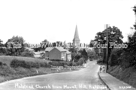 ES 4771 - Halstead Church From Mount Hill, Halstead, Essex