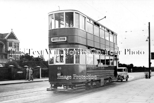 ES 4847 - Southend On Sea Tram Car, Essex c1938