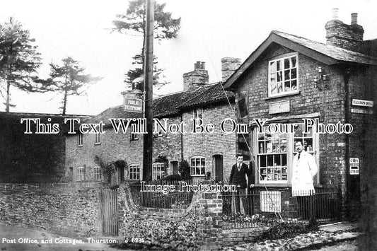 ES 4885 - Thurston Post Office & Cottages, Essex