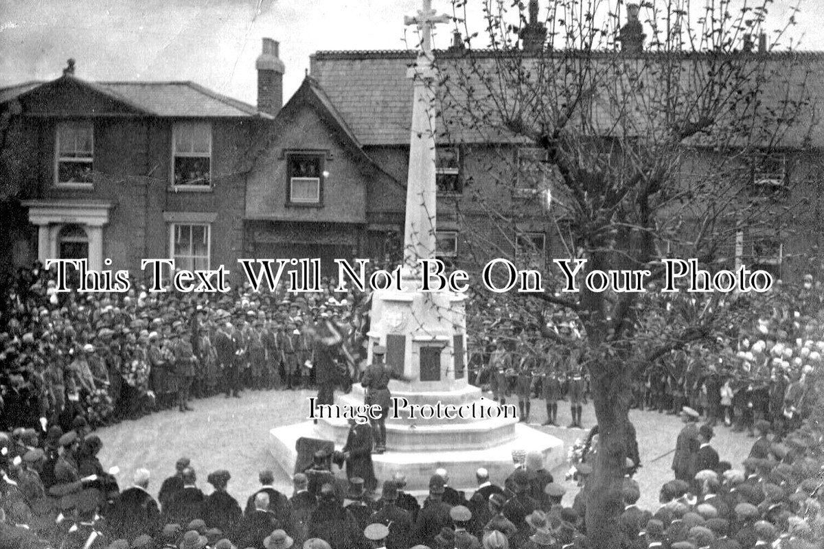 ES 4889 - Saffron Walden War Memorial Gathering, Essex