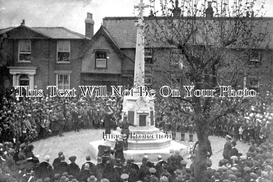 ES 4889 - Saffron Walden War Memorial Gathering, Essex