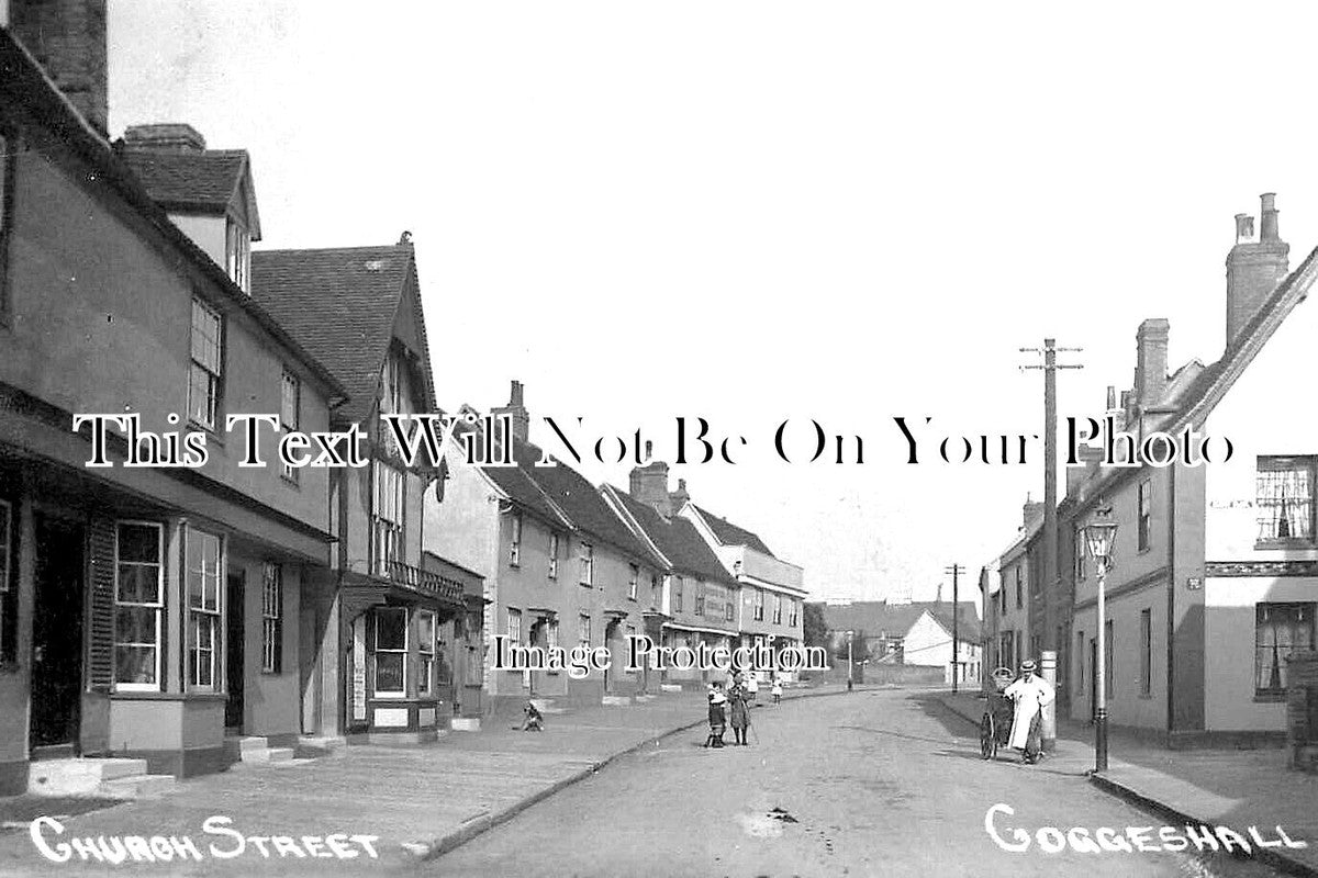 ES 4891 - Church Street, Coggeshall, Essex c1915