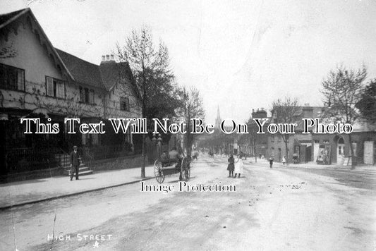 ES 490 - High Street, Saffron Walden, Essex c1915