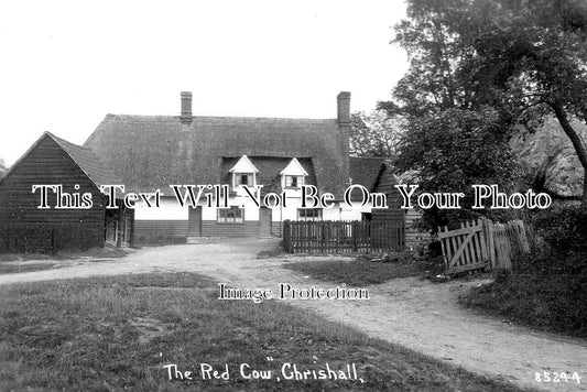 ES 4925 - The Red Cow Pub, Chrishall, Essex