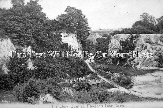 ES 494 - The Chalk Quarries, Meesons Lane, Essex c1906